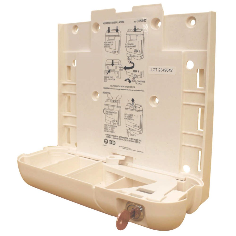 Locking Wall Bracket BD 5.1LNG Sharps NitrogenX