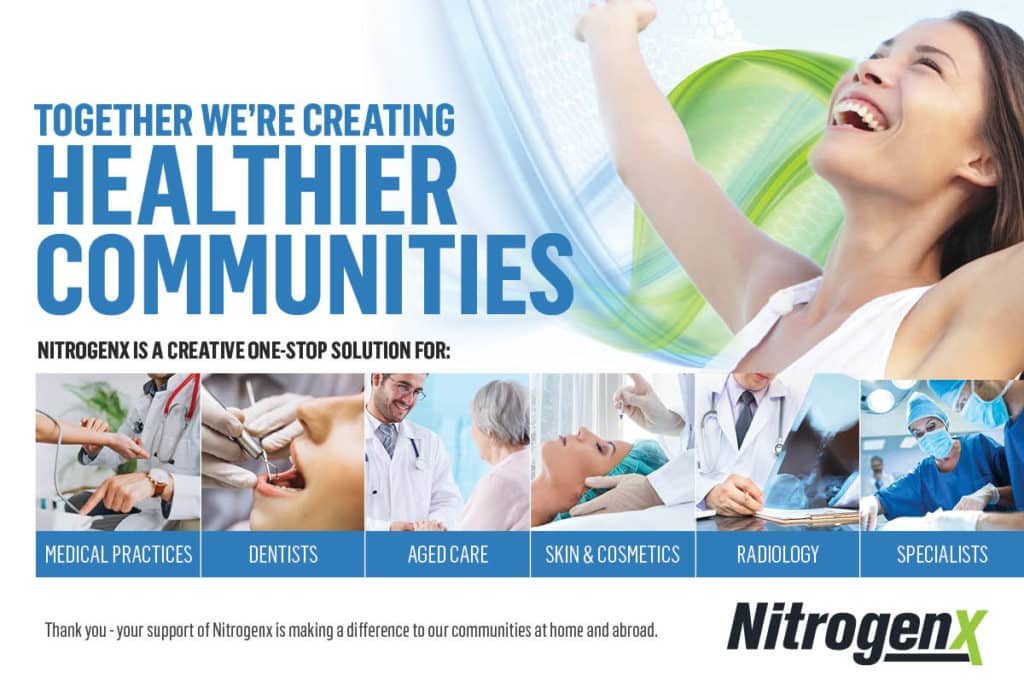 creating healthier communities marketing poster