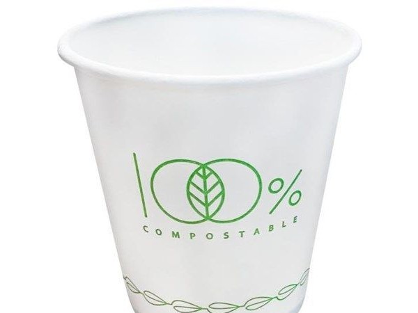 compostable paper cup for liquid nitrogen